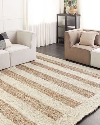 Tapis ZIARAT Beige 300 x 400 cm Jute