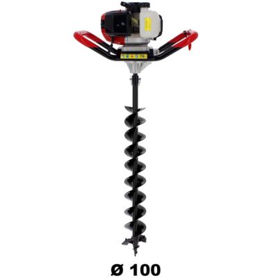 Tarière thermique SEMI-PROFESSIONNELLE 62 cm3 + mèche 100 mm - SURICUT