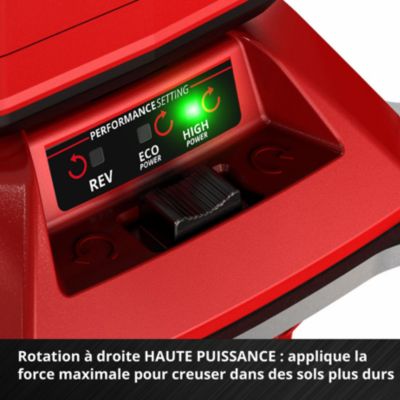 Tarière sans fil sur batterie 18V Einhell GP-EA 18/150 Li BL-Solo Power X-Change (vendue sans batterie ni chargeur)