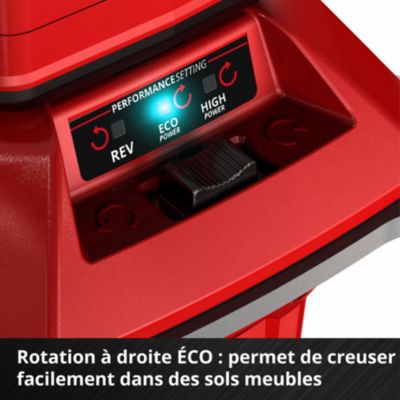 Tarière sans fil sur batterie 18V Einhell GP-EA 18/150 Li BL-Solo Power X-Change (vendue sans batterie ni chargeur)