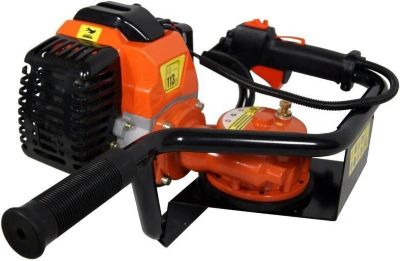 Tariere Thermique 52 cm3 Moteur 3 CV avec Variateur de Vitesse et Demarrage Facile pour Travaux de Forage