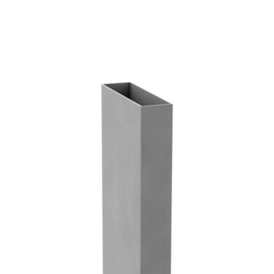 Tasseau aluminium argent 7,8 x 280 cm, ép.2,2 cm