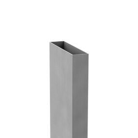 Tasseau aluminium argent 9 x 280 cm, ép.2,2 cm