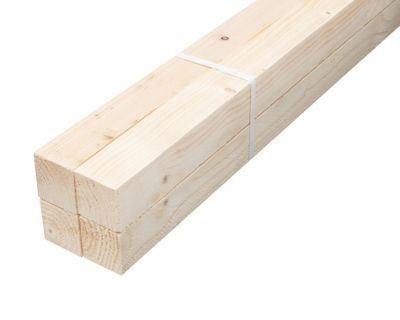 Tasseau brut 47 x 50 mm L.2,4 m (vendu par lot de 4)