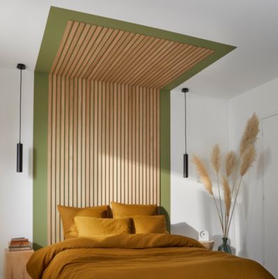 Tasseau décoratif adhésif chêne 34,5 x 9 mm L.2,5 m (vendu par lot de 4)