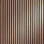 Tasseau décoratif lambris lamelles bois naturel L.250 x l.30 x ep.1 cm