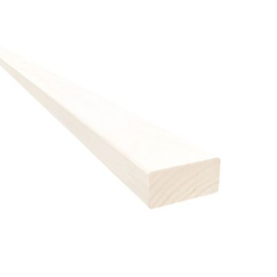 Tasseau en pin blanc 4 chanfreins 20X40mm L.2,50m