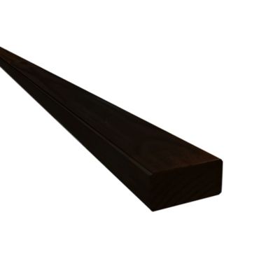 Tasseau en pin noir 4 chanfreins 20X40mm L.2,50m