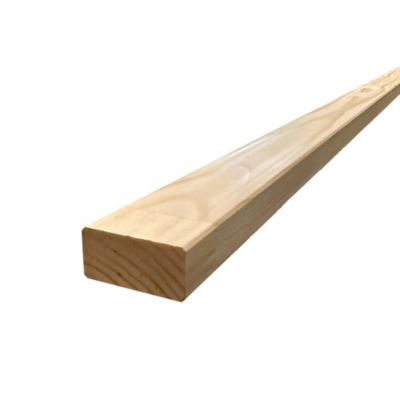 Tasseau en pin sans nœud 4 Chanfreins 20X40mm L.2,50m