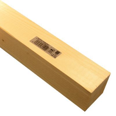 Tasseau en sapin brut noueux 15 x 35 mm L.2,4 m
