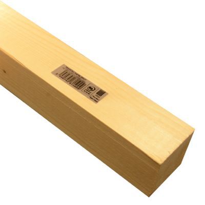 Tasseau en sapin brut noueux 23 x 23 mm L.2,4 m