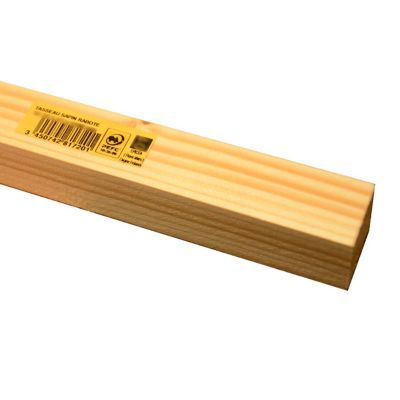Tasseau en sapin raboté 38 x 67 mm L.2,4 m