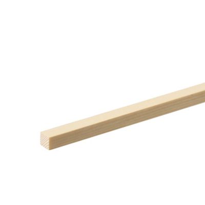 Tasseau raboté en pin 6 x 6 mm L.2,4 m