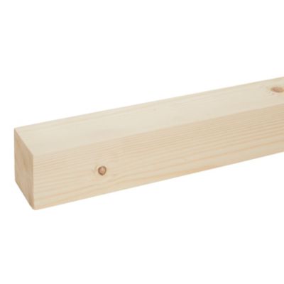 Tasseau raboté ép 69 mm x l 70 mm x L 2 400 mm - 3 paquets