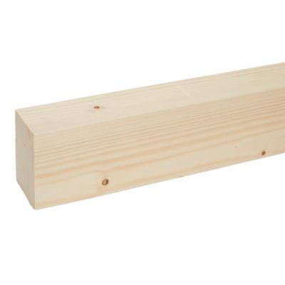 Tasseau raboté ép 69 mm x l 94 mm x L 2 400 mm - 3 paquets