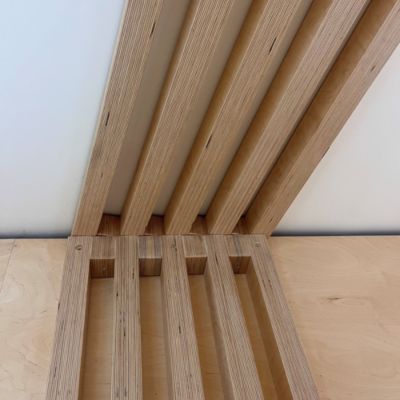 Tasseau sapin contrecollé 36X36mm L.2,40m