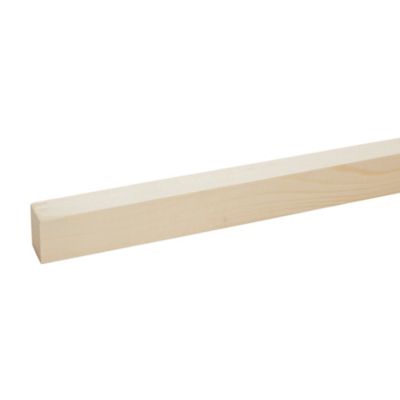 Tasseau sapin raboté 4 faces 34 x 27 mm L.2,4 m
