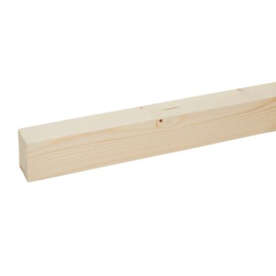 Tasseau sapin raboté 4 faces 44 x 34 mm L.2,4 m