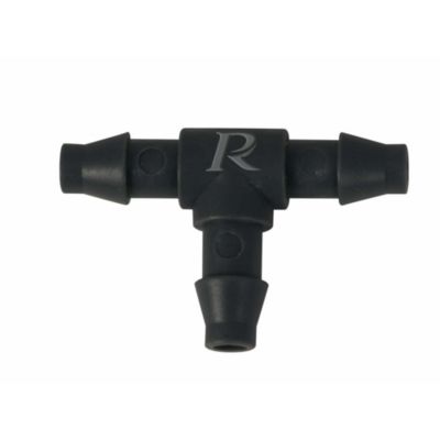 Te cannelé pour tuyau diamètre 6mm par 10