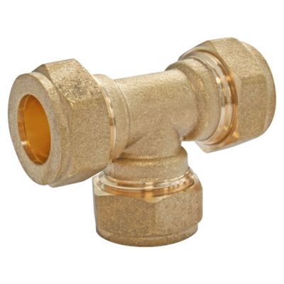 Té égal bicône Somatherm for you pour tube cuivre Ø.16 mm