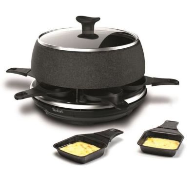 Tefal Appareil à raclette, 6 personnes, Compact, Rangement facile, Livre de recettes inclus