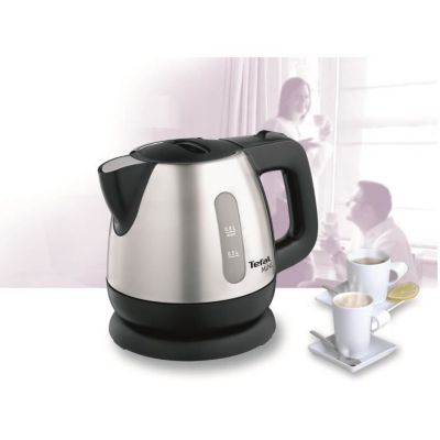 TEFAL Bouilloire électrique, 0,8 L, 2200 W, Base pivotante, Ouverture facile, Témoin lumineux, Arrêt automatique BI812510