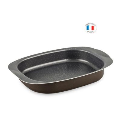TEFAL J1601502 SUCCESS Plat a gratin 24x36 cm - Antiadhesif 100% sur - Demoulage parfait - Cuisson parfaite - Plat en Aluminium