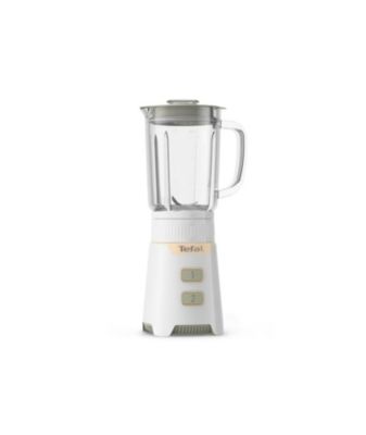 Tefal Mini blender, Puissance 400 W, Bol verre 0.7 L, lames Powelix amovibles, Compact