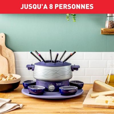 Tefal Simply Invents Fondue électrique, 8 personnes,Thermostat règlable, EF353812