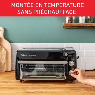 Tefal TL6008 2 part(s) 1300 W Aluminium, Noir