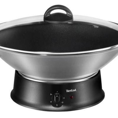 TEFAL Wok - Fondue WOK FONDUE COMPACT WK302013