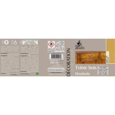TEINTE BOIS 450ML CHENE FONCE   - Les anciens ébénistes