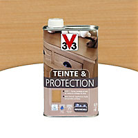 Teinte et protection meubles et boiseries V33 chêne clair mat 0,5L