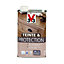 Teinte et protection meubles et boiseries V33 chêne moyen mat 0,5L