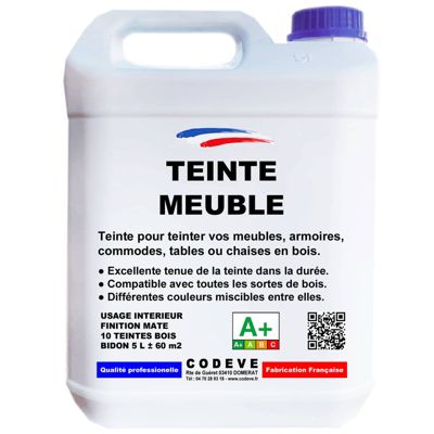 Teinte Meuble -  5 L   - Codeve Bois - Chêne foncé