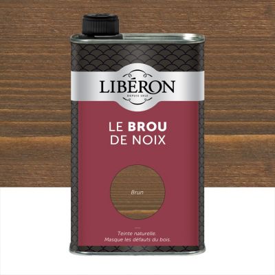 Teinte naturelle Le brou de noix Libéron 500ml Castorama — free download