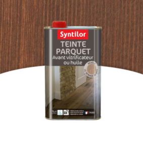 Teinte parquet avant vitrificateur ou huile Syntilor Ipé 1L