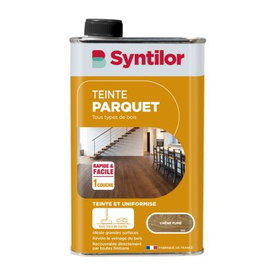 Teinte parquet Syntilor chêne fumé 1L