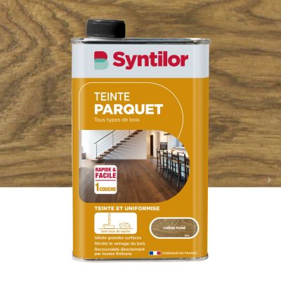 Teinte parquet Syntilor chêne fumé 1L