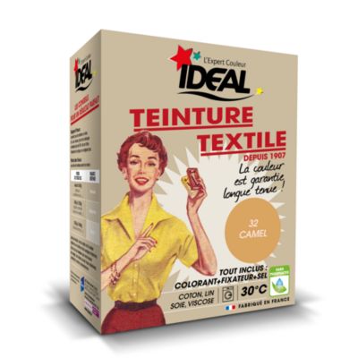 Teinture textile vintage camel Idéal 350g