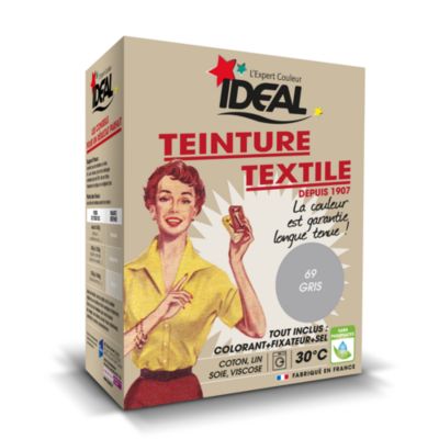 Teinture textile vintage gris Idéal 350g
