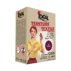 Teinture textile vintage prune Idéal 350g