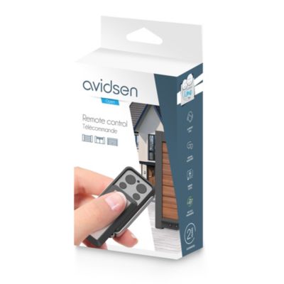 Télécommande 4 boutons à clapet Avidsen