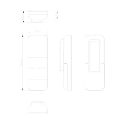Télécommande pour ampoules connectées Myko Jacobsen blanc