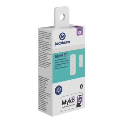 Télécommande pour ampoules connectées Myko Jacobsen blanc