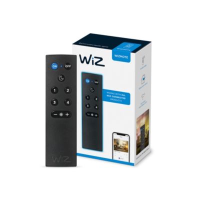 Télécommande WiZmote Philips 13.5 x 7 cm noir