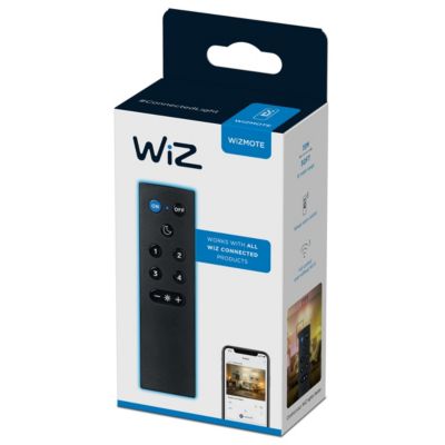 Télécommande WiZmote Philips 13.5 x 7 cm noir