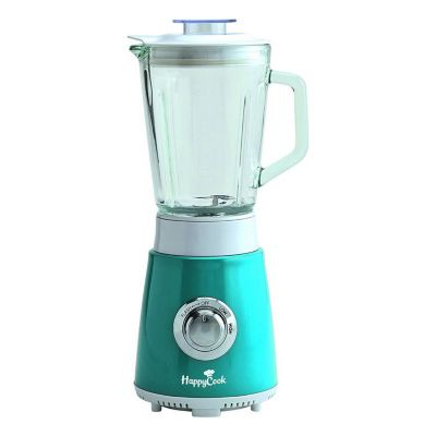 Telefunken HCBL-31-BL Blender + Pulse Bol verre Lame inoxydable amovible 0.8L