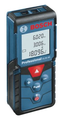 Télémètre laser Bosch PRO GLM 40 portée jusqu'à 40 m précision ± 1,5 mm