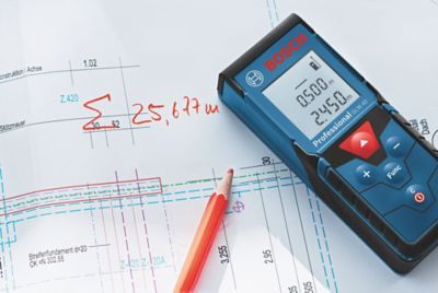 Télémètre laser Bosch PRO GLM 40 portée jusqu'à 40 m précision ± 1,5 mm